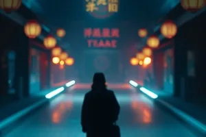 《雾港来信》雨夜码头长镜头剧照